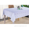 Hotel Beautiful Table Cloth Home Beautiful Printed Lace Tablecloth PVC Table Cloth Manufactory